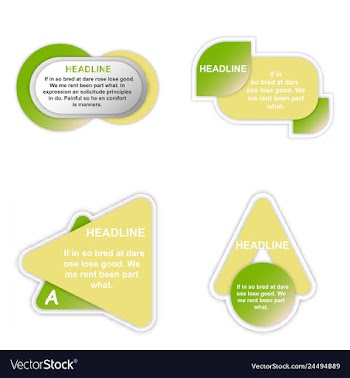 Business infografic template presentation vector image