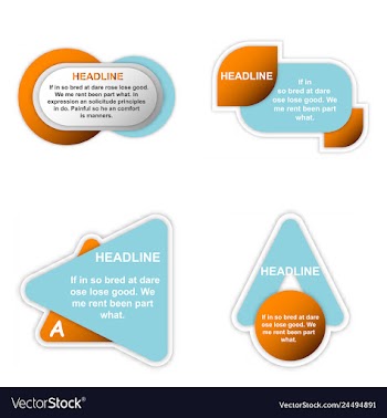 Business infografic template presentation vector image