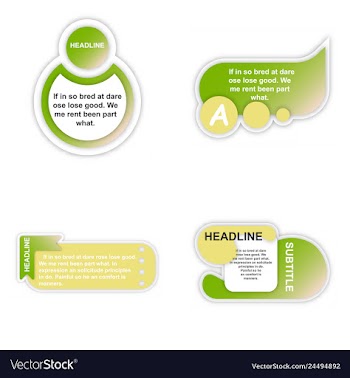 Business infografic template presentation vector image