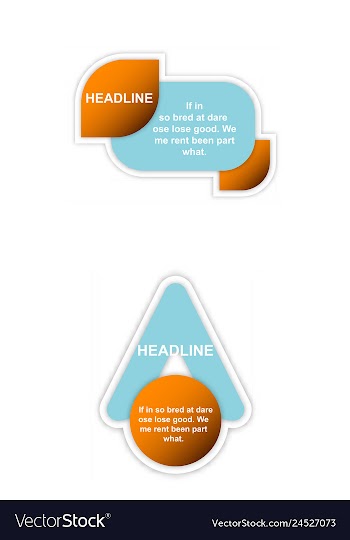 Business infografic template presentation vector image