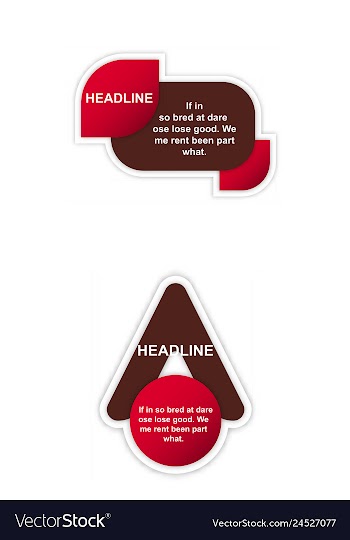 Business infografic template presentation vector image