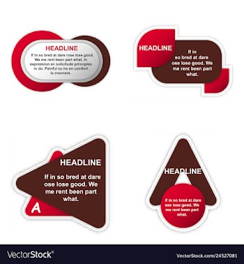 Business infografic template presentation vector image