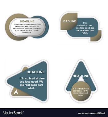 Business infografic template presentation vector image