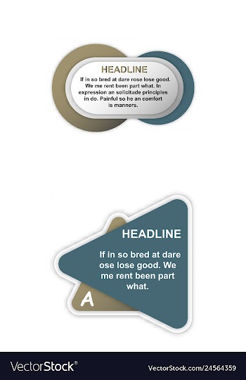 Business infografic template presentation vector image