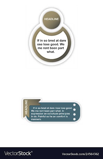 Business infografic template presentation vector image