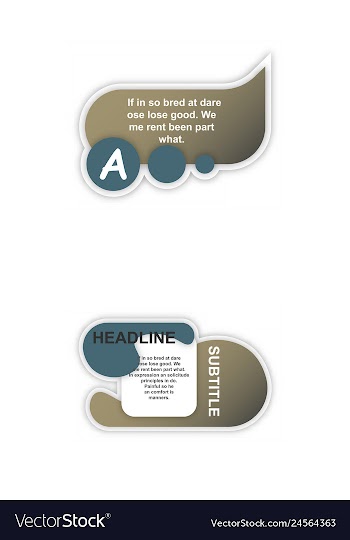 Business infografic template presentation vector image