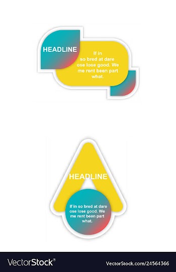 Business infografic template presentation vector image