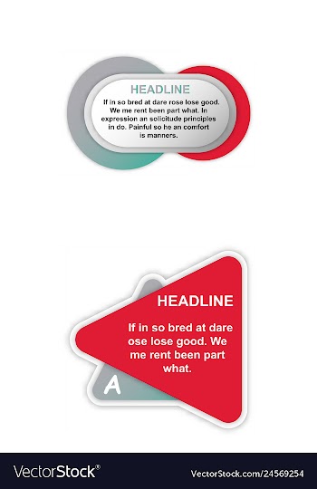 Business infografic template presentation vector image