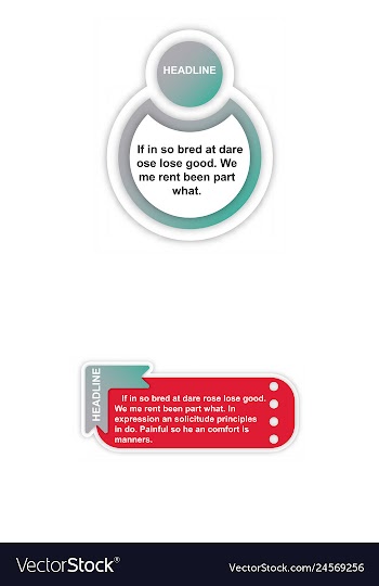 Business infografic template presentation vector image