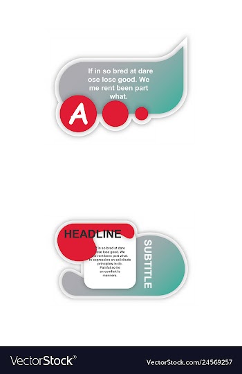 Business infografic template presentation vector image