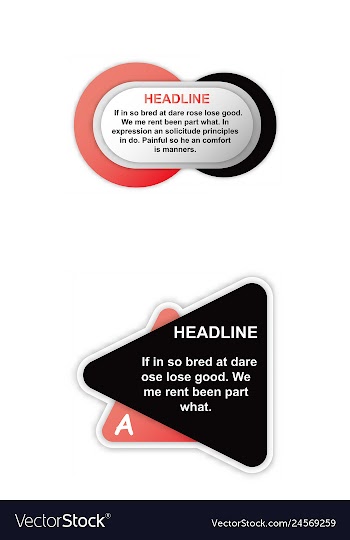Business infografic template presentation vector image