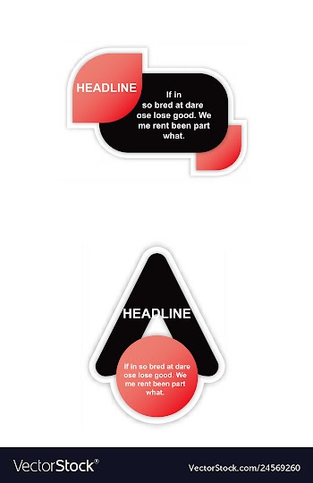 Business infografic template presentation vector image