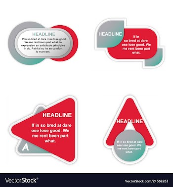Business infografic template presentation vector image