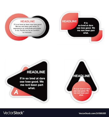Business infografic template presentation vector image