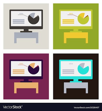Business infographic layout vector image