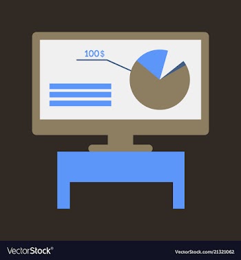 Business infographic layout vector image