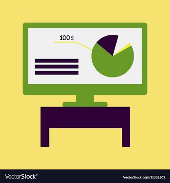Business infographic layout vector image