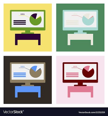 Business infographic layout vector image
