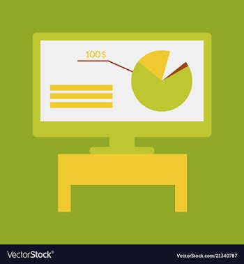 Business infographic layout vector image