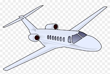Business Jet Plane Png Clipart - Airplane Clipart