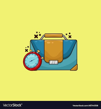 business leather case with stopwatch