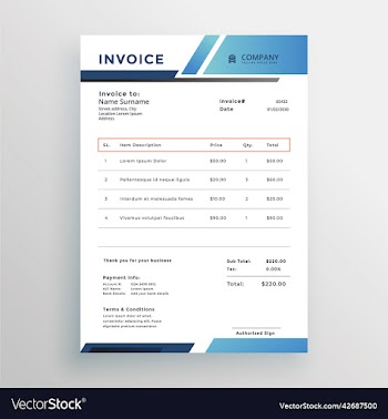 business letterhead page