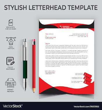 business letterhead template for you