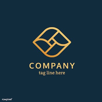 Business logo on blue | Free stock vector - 581850