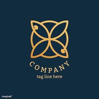 Business logo on blue | Free stock vector - 581873