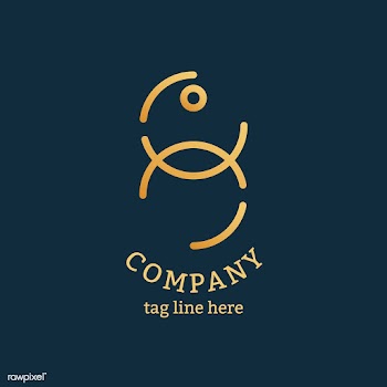 Business logo on blue | Free stock vector - 581898