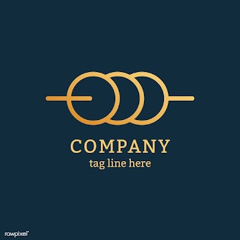Business logo on blue | Free stock vector - 581905