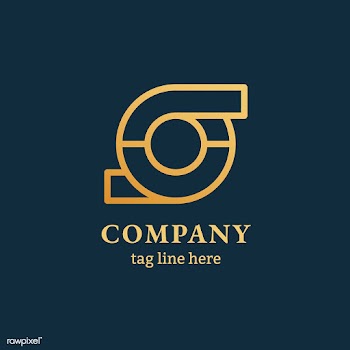 Business logo on blue | Free stock vector - 581915