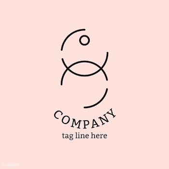 Business logo on pink | Free stock vector - 581897