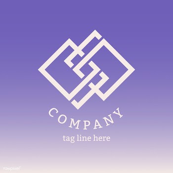 Business logo on purple | Free stock vector - 581896