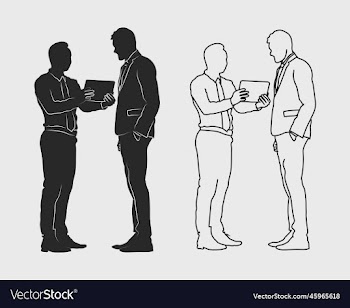 business man silhouette