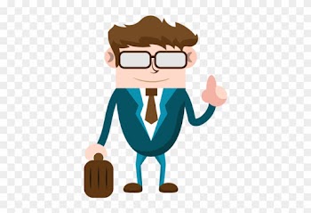 Business Man With Suitcase, Business, People, Man Png - Illustration