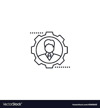 business manager creative icon from business