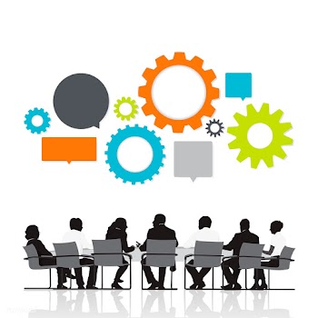 Business meeting about systems | Free stock vector - 394031