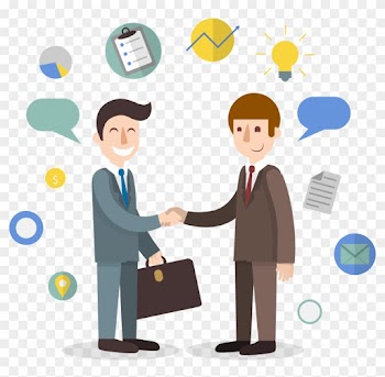 Business Meeting Clipart Png Image 09 - Business People Shaking Hands Cartoon