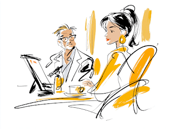 Business Meeting Illustration