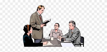 Business Meeting, People In Business Royalty Free Vector - People In A Meeting Clipart
