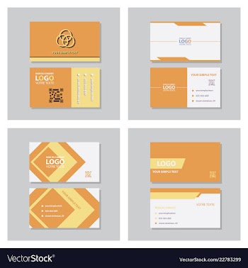 Business model name card luxury modern black vector image