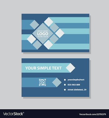 Business model name card luxury modern black vector image
