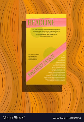 Business multipurpose annual report brochure vector image