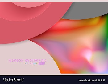 Business paper color concepts vector image