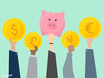Business people holding currencies illustrati.. | Free stock vector - 437637