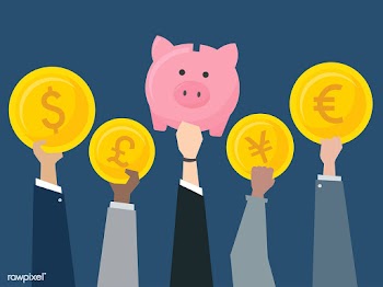 Business people holding currencies illustrati.. | Free stock vector - 437641