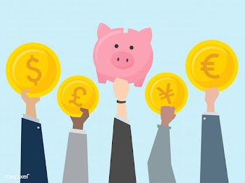 Business people holding currencies illustrati.. | Free stock vector - 437642