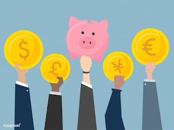 Business people holding currencies illustrati.. | Free stock vector - 437643