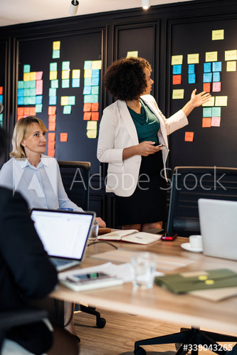 Business people in a meeting